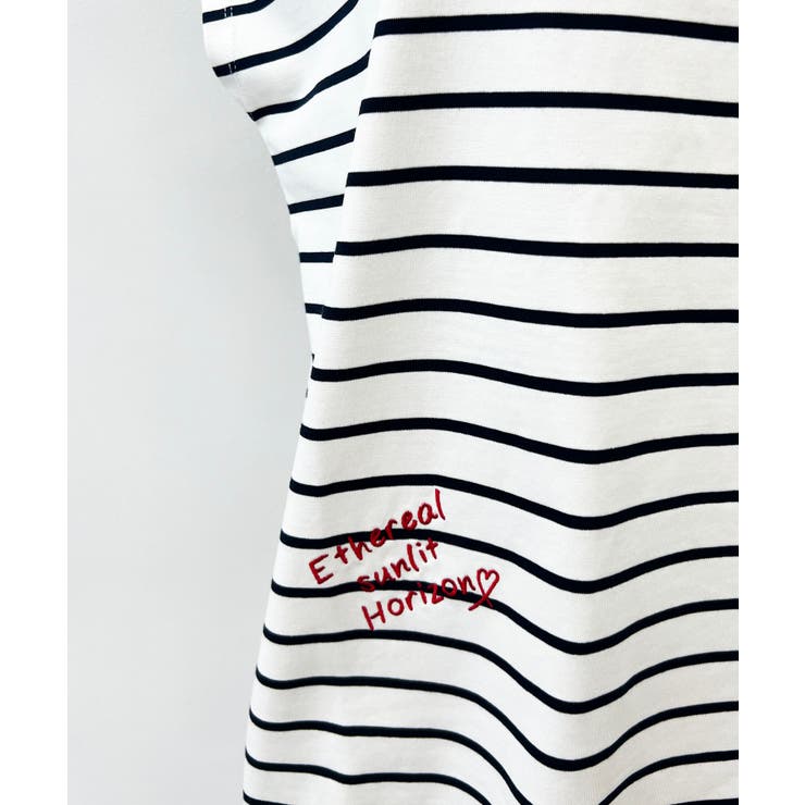 フレンチスリーブロゴアソートTシャツ | VIS  | 詳細画像13 