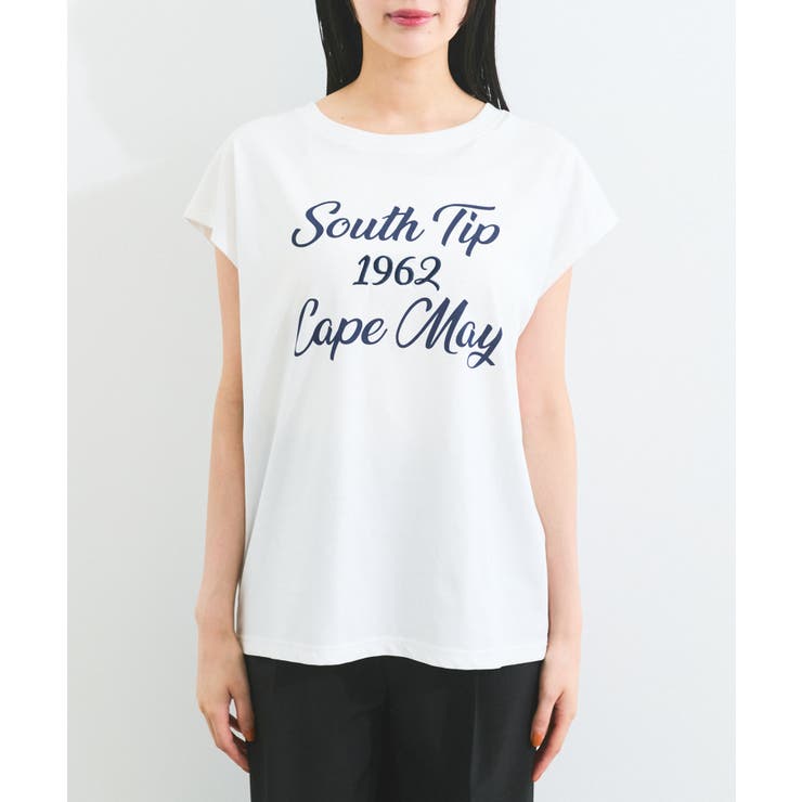 フレンチスリーブロゴアソートTシャツ | VIS  | 詳細画像16 