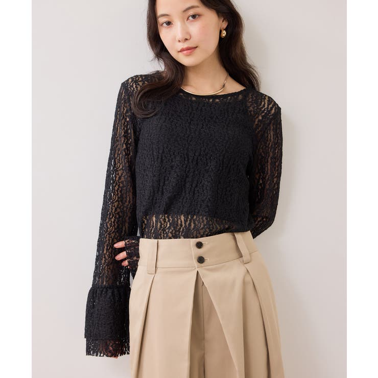 フレアスリーブレーストップス | VIS  | 詳細画像16 