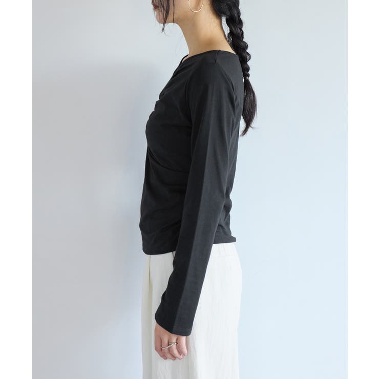 シャーリングギャザーカットソー | VIS  | 詳細画像21 