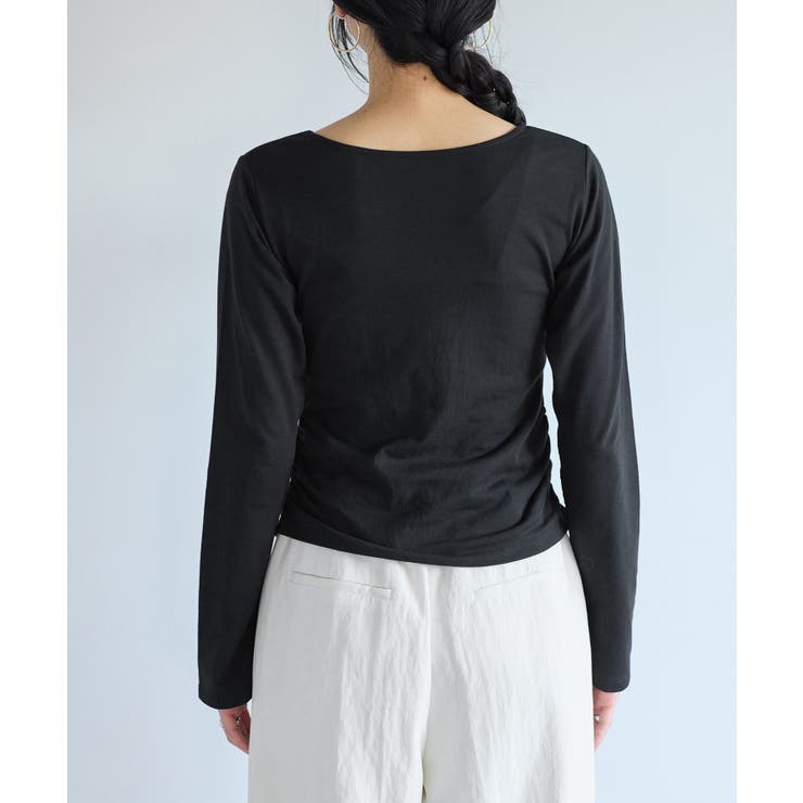 シャーリングギャザーカットソー | VIS  | 詳細画像22 