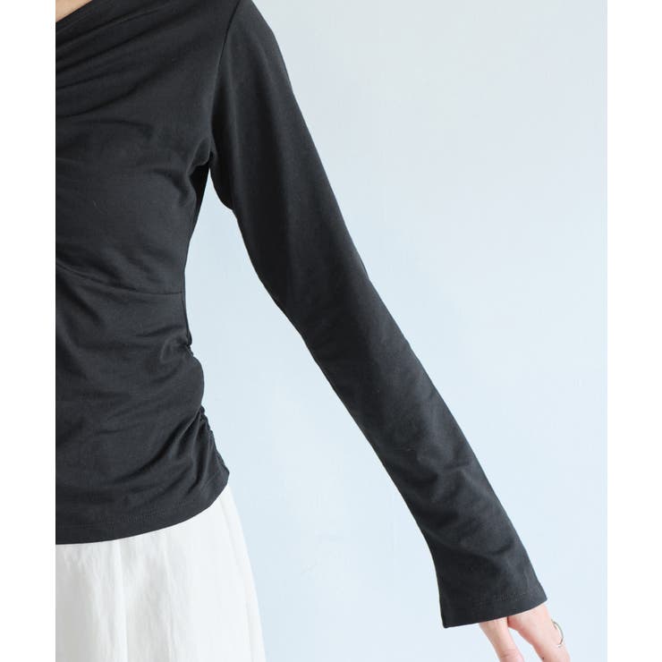 シャーリングギャザーカットソー | VIS  | 詳細画像25 