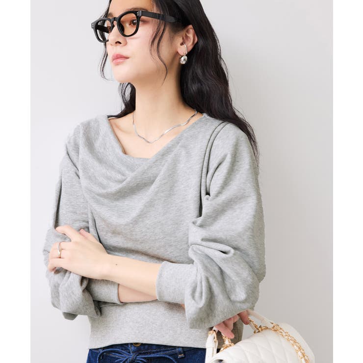 ドレープスウェットプルオーバー | VIS  | 詳細画像13 