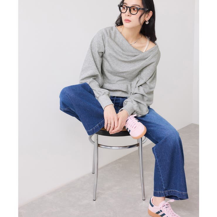 ドレープスウェットプルオーバー | VIS  | 詳細画像14 