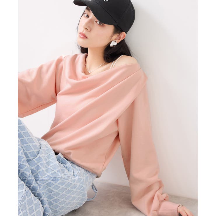 ドレープスウェットプルオーバー | VIS  | 詳細画像7 