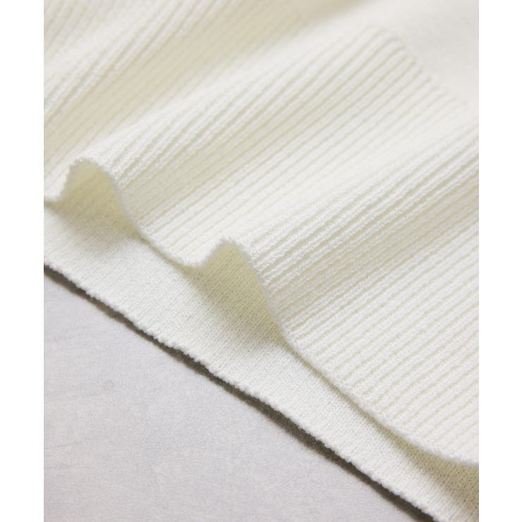 レースカラーニットプルオーバー/イージーケア | VIS  | 詳細画像32 