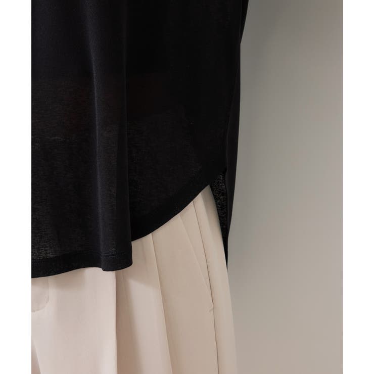 ラメメッシュスリーブ切り替えシアーロンT | VIS  | 詳細画像35 