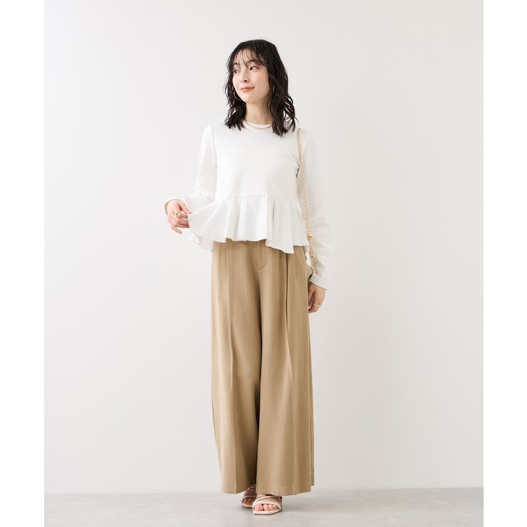 イレギュラーヘムペプラムカットソープルオーバー | VIS  | 詳細画像2 