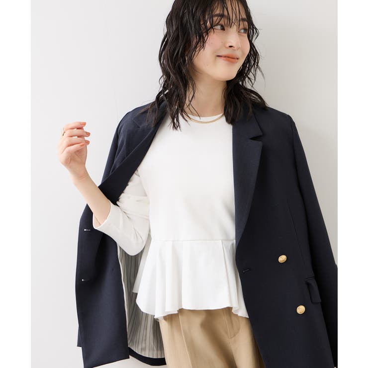 イレギュラーヘムペプラムカットソープルオーバー | VIS  | 詳細画像8 