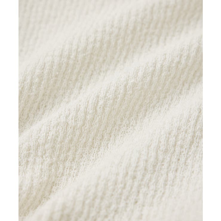 スラブヤーンペプラムフリルニットプルオーバー | VIS  | 詳細画像30 