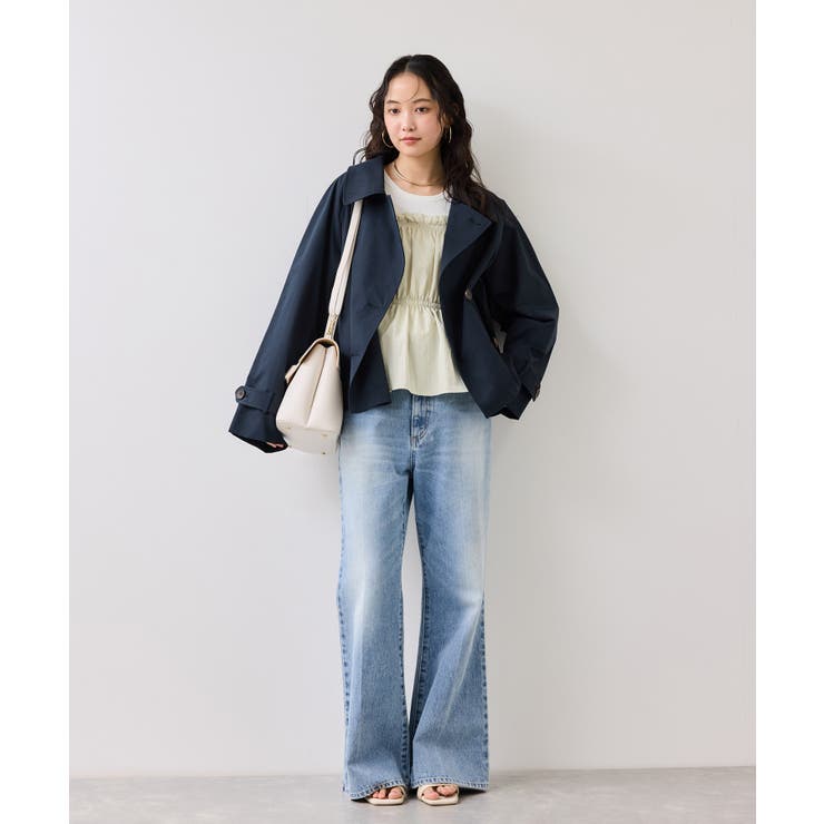 シャーリングビスチェドッキングニット/イージーケア | VIS  | 詳細画像12 