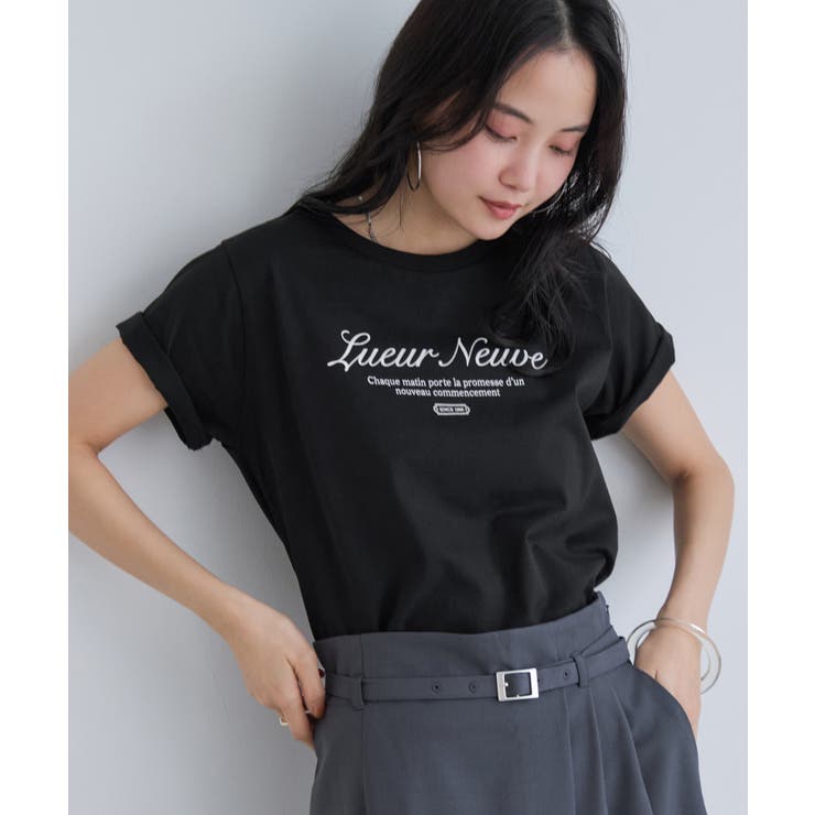 ブラック(01) | コンパクトアソートプリントTシャツ | VIS 
