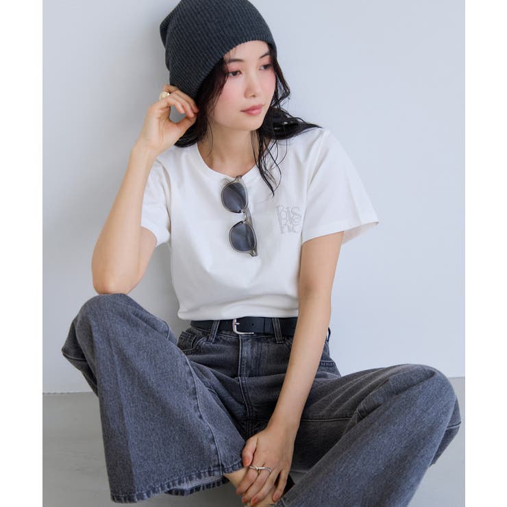 ホワイト系(11) | コンパクトアソートプリントTシャツ | VIS 