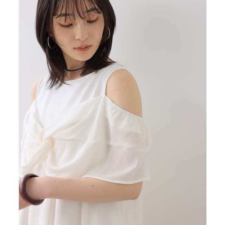 フロントリボンドッキングトップス/2WAY | VIS  | 詳細画像6 