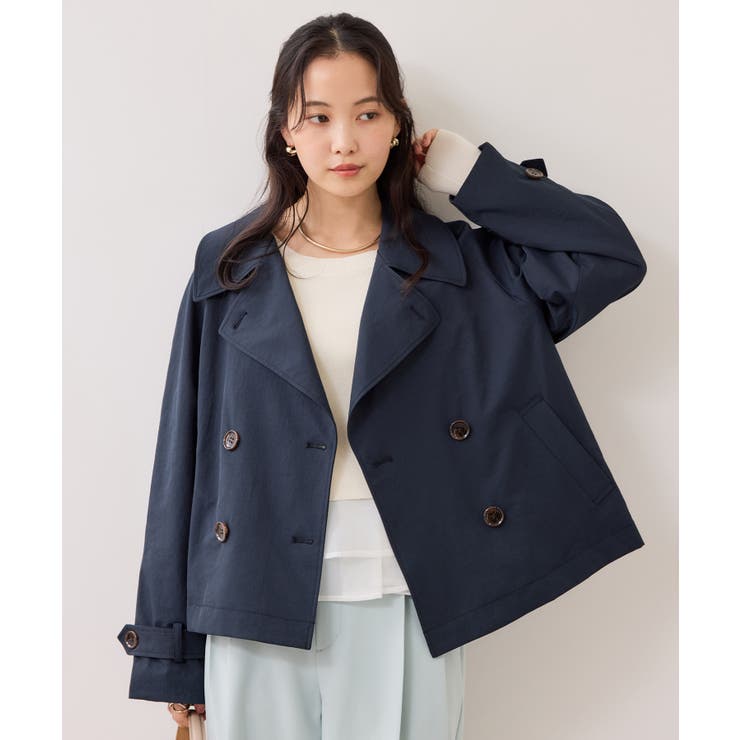 【美得】ペプラムオーガンジードッキングニットプルオーバー | VIS  | 詳細画像13 