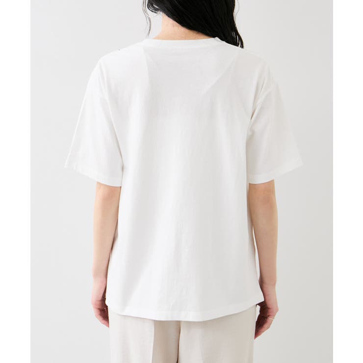 トロンプルイユプリントTシャツ | VIS  | 詳細画像15 