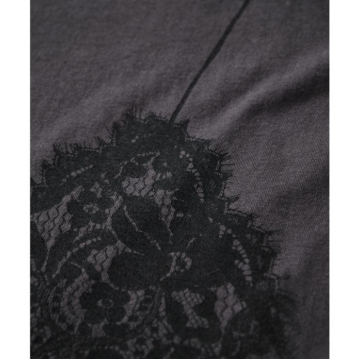 トロンプルイユプリントTシャツ | VIS  | 詳細画像20 