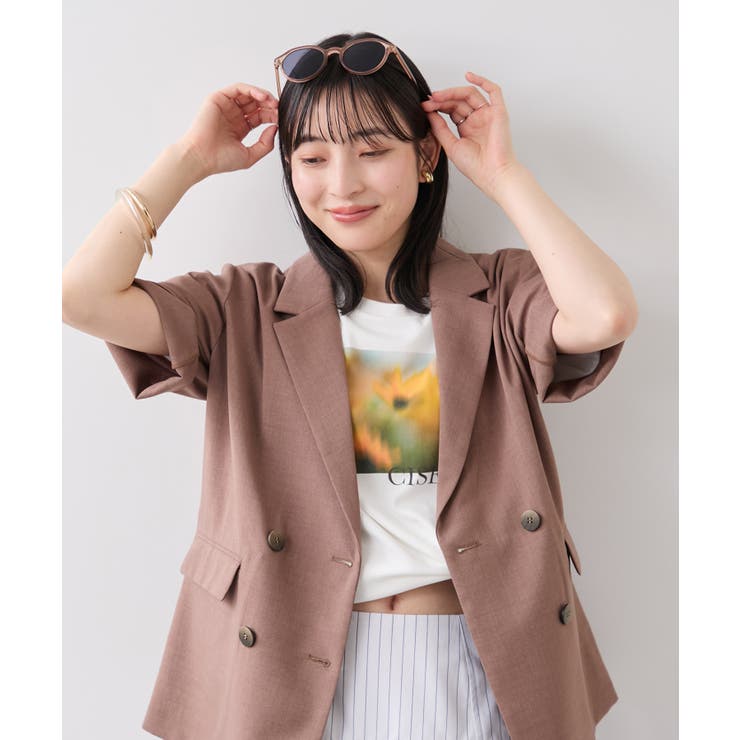 フォト＆ロゴアソートプリントTシャツ/接触冷感・汗染み防止 | VIS  | 詳細画像13 