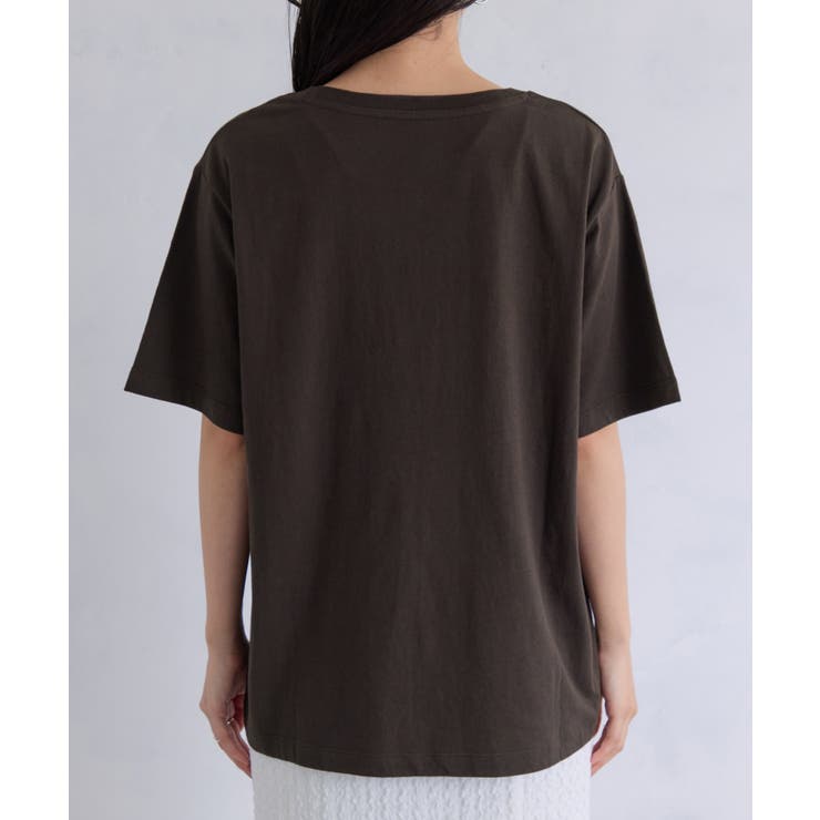 レースレイヤードロゴ半袖Tシャツ | VIS  | 詳細画像22 
