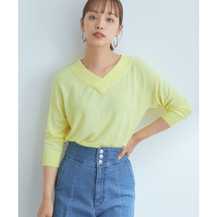 Ice Cute R 重ねvネック7分袖プルオーバー 品番 Visw Vis ビス のレディース ファッション通販 Shoplist ショップリスト