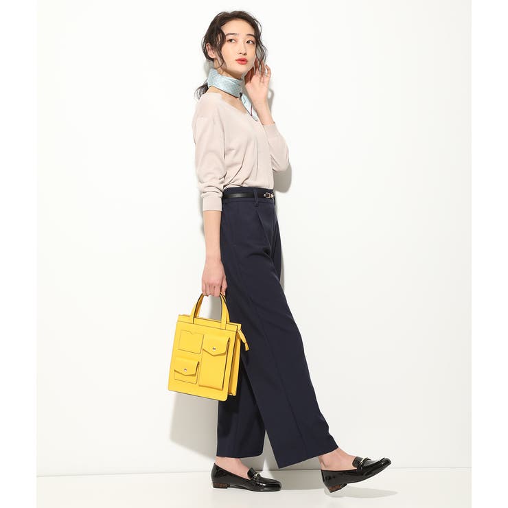 【UVカット】ひんやりVネック7分袖プルオーバー | VIS  | 詳細画像10 