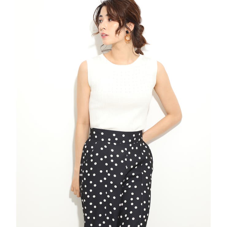 アイレットリブノースリーブプルオーバー | VIS  | 詳細画像12 