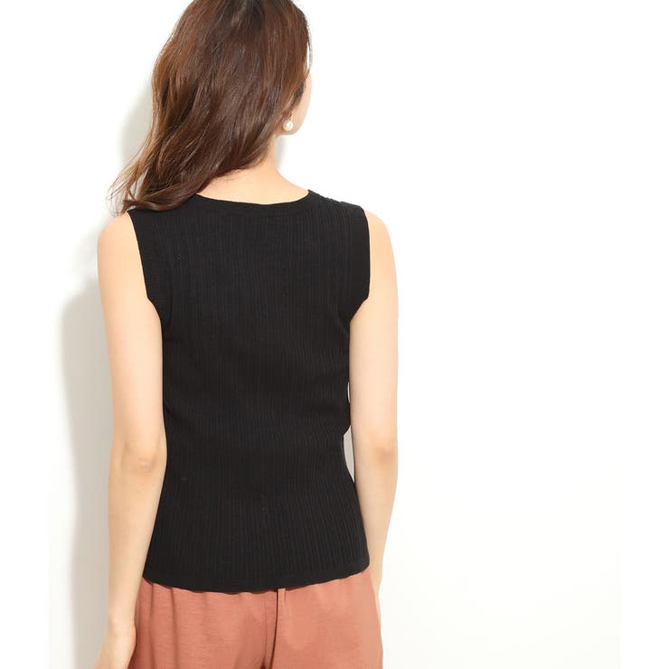 アイレットリブノースリーブプルオーバー | VIS  | 詳細画像3 