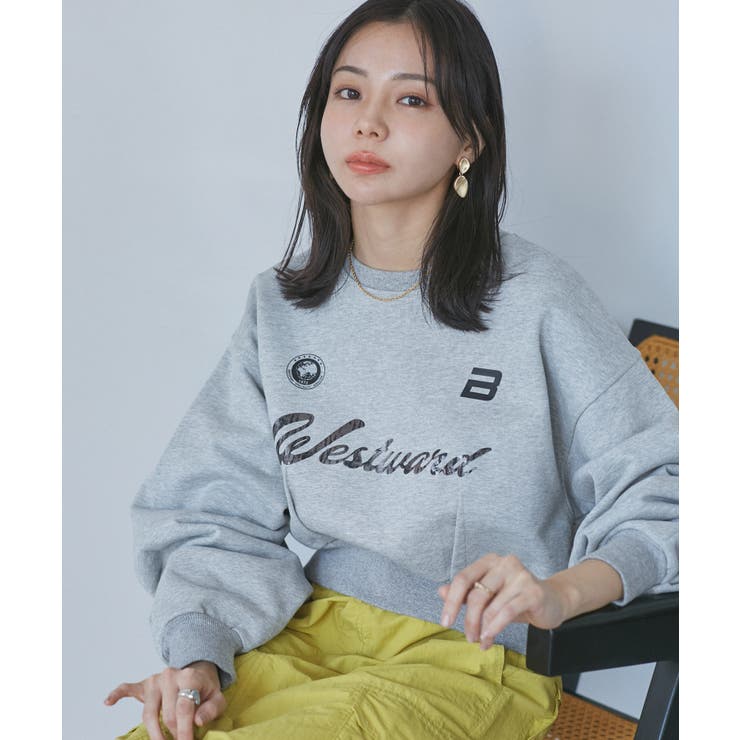 箔ロゴスウェットプルオーバー | VIS  | 詳細画像13 