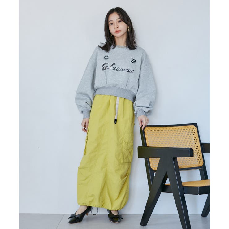 箔ロゴスウェットプルオーバー | VIS  | 詳細画像14 