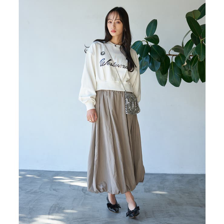 箔ロゴスウェットプルオーバー | VIS  | 詳細画像5 