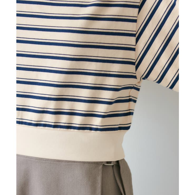 マルチボーダーオフショルトップス | VIS  | 詳細画像16 