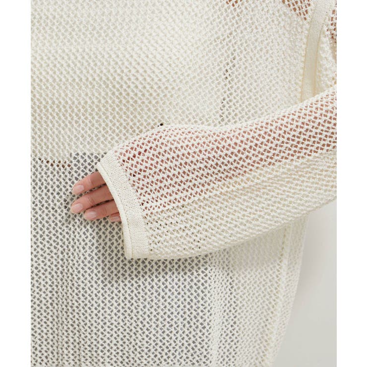 メッシュサマーニットトップス | VIS  | 詳細画像23 