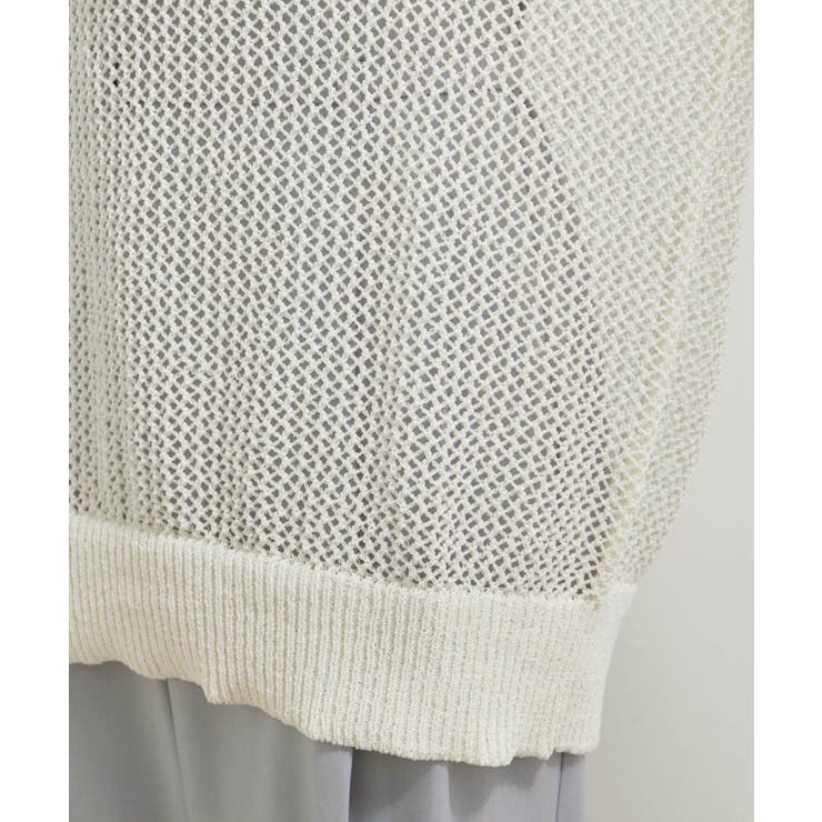 メッシュサマーニットトップス | VIS  | 詳細画像24 