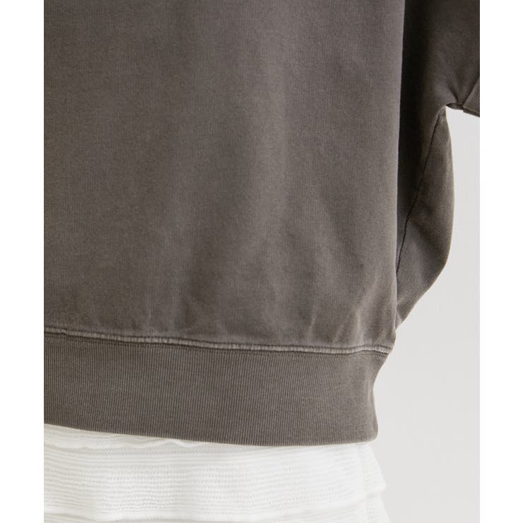 【洗える】ピグメント加工ワンショルプルオーバー | VIS  | 詳細画像27 