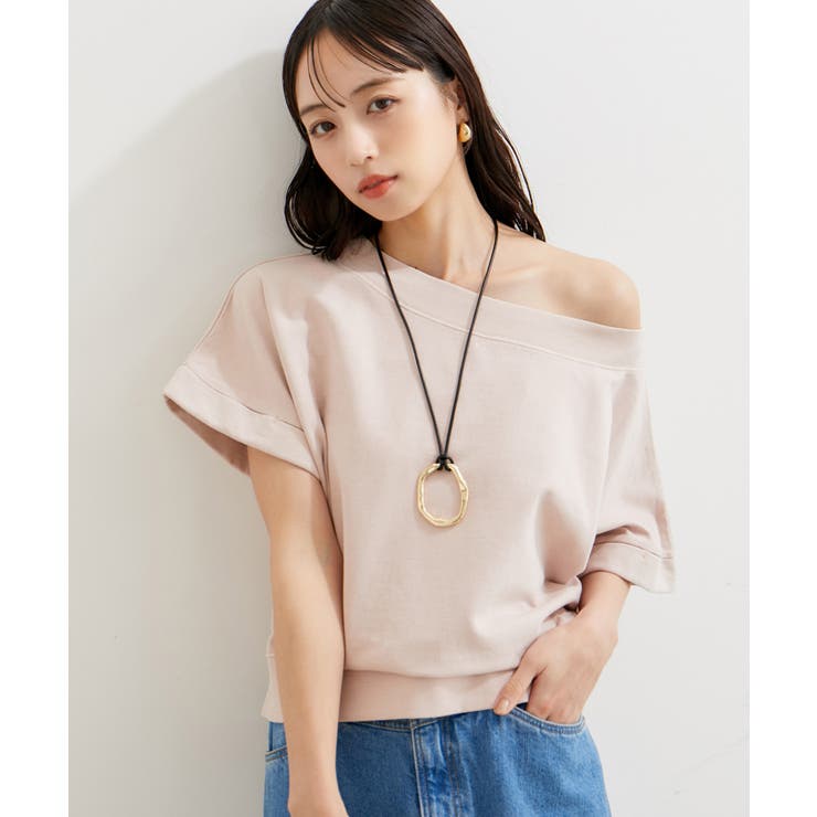 【洗える】ピグメント加工ワンショルプルオーバー | VIS  | 詳細画像4 