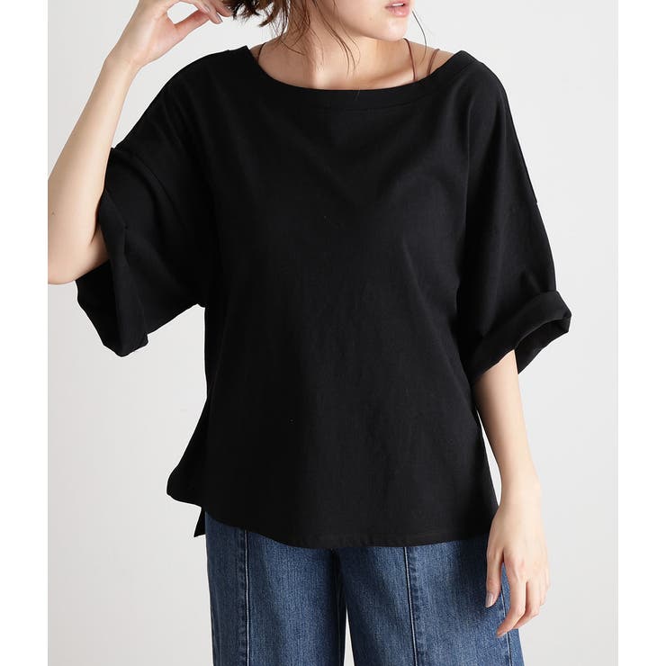 ボートネックビッグシルエットtシャツ 品番 Visw Vis ビス のレディースファッション通販 Shoplist ショップリスト