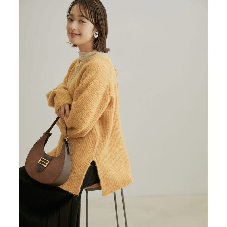 バックリボンルーズニット | VIS  | 詳細画像2