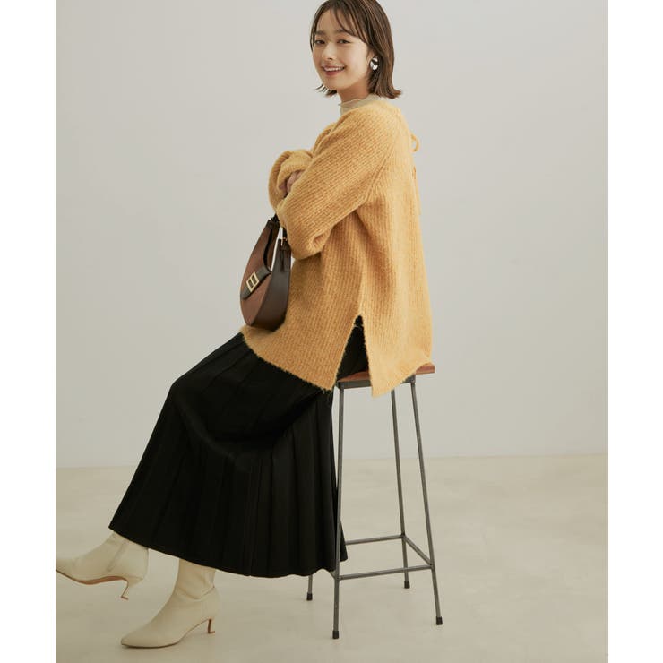 バックリボンルーズニット | VIS  | 詳細画像4