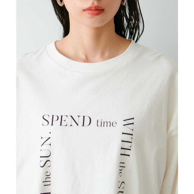 洗える】アソートロゴロングTシャツ[品番：VISW0041243]｜VIS （ビス