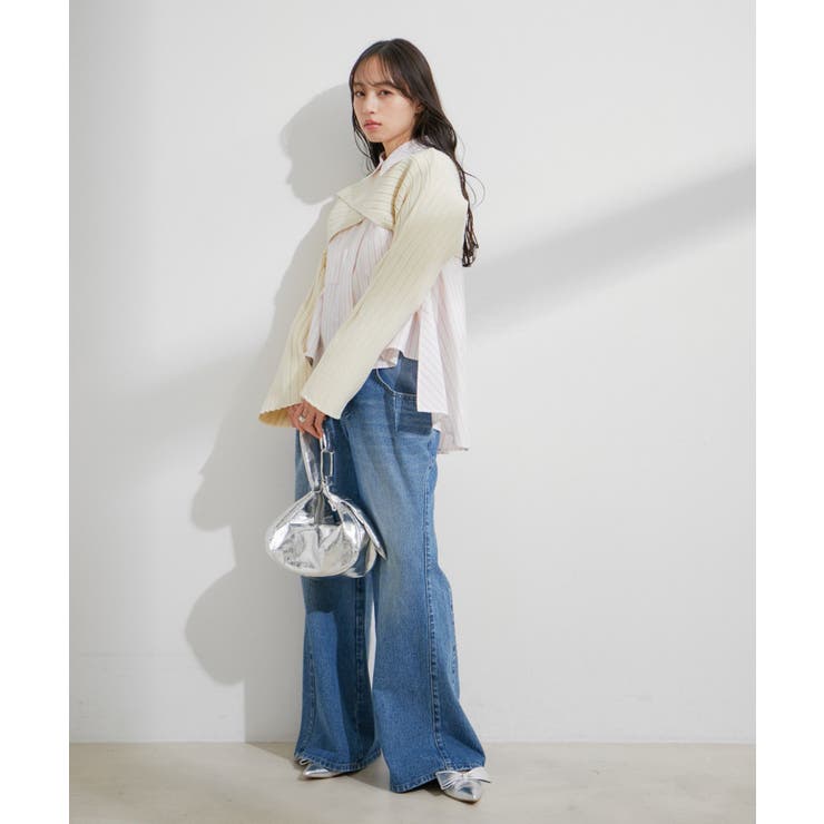 レイヤードニットプルオーバー | VIS  | 詳細画像13 