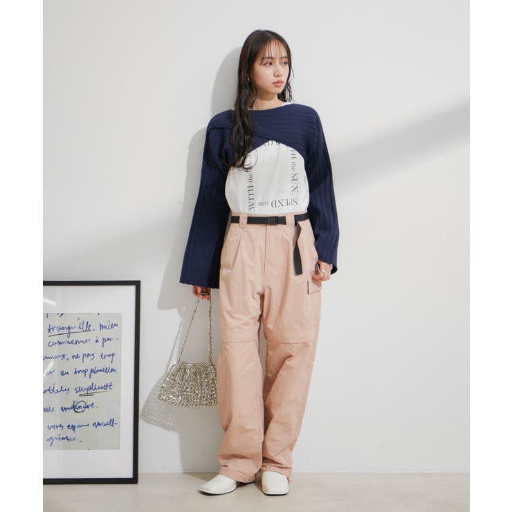 レイヤードニットプルオーバー | VIS  | 詳細画像18 