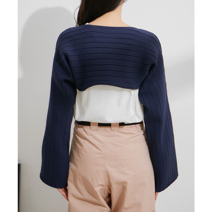 レイヤードニットプルオーバー | VIS  | 詳細画像21 