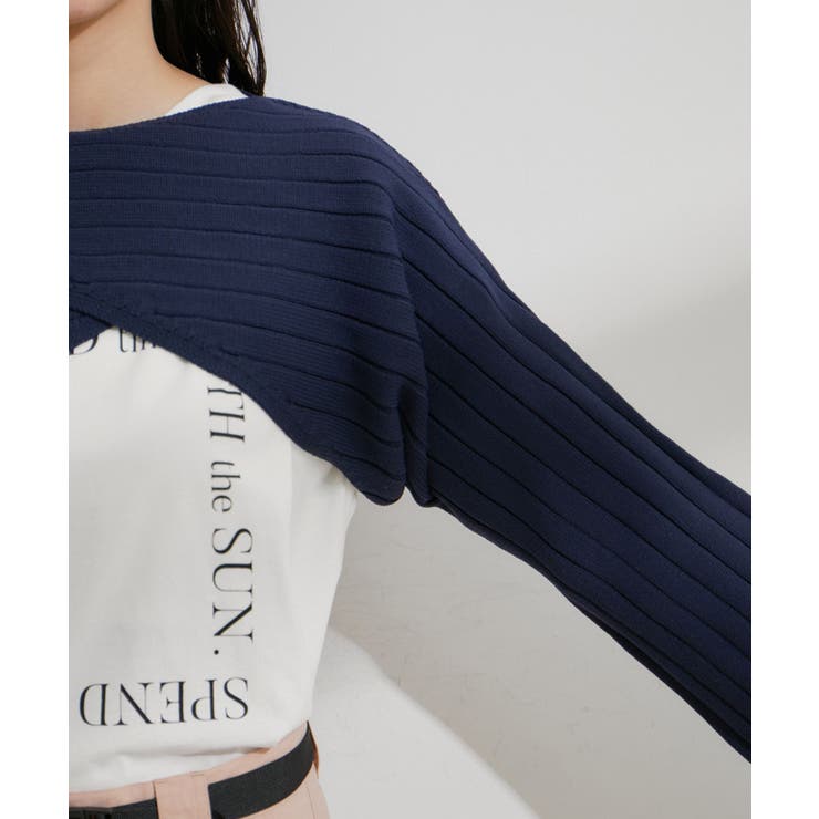 レイヤードニットプルオーバー | VIS  | 詳細画像23 