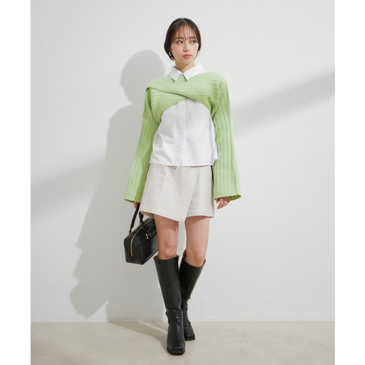 レイヤードニットプルオーバー | VIS  | 詳細画像31 