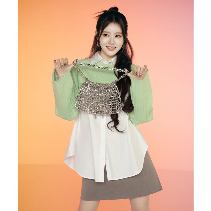 レイヤードニットプルオーバー | VIS  | 詳細画像34 