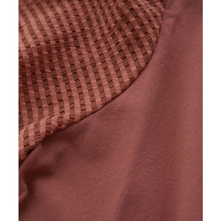 【夏トップス総選挙/お気に入り登録No.1】袖シアードッキングニット | VIS  | 詳細画像25 