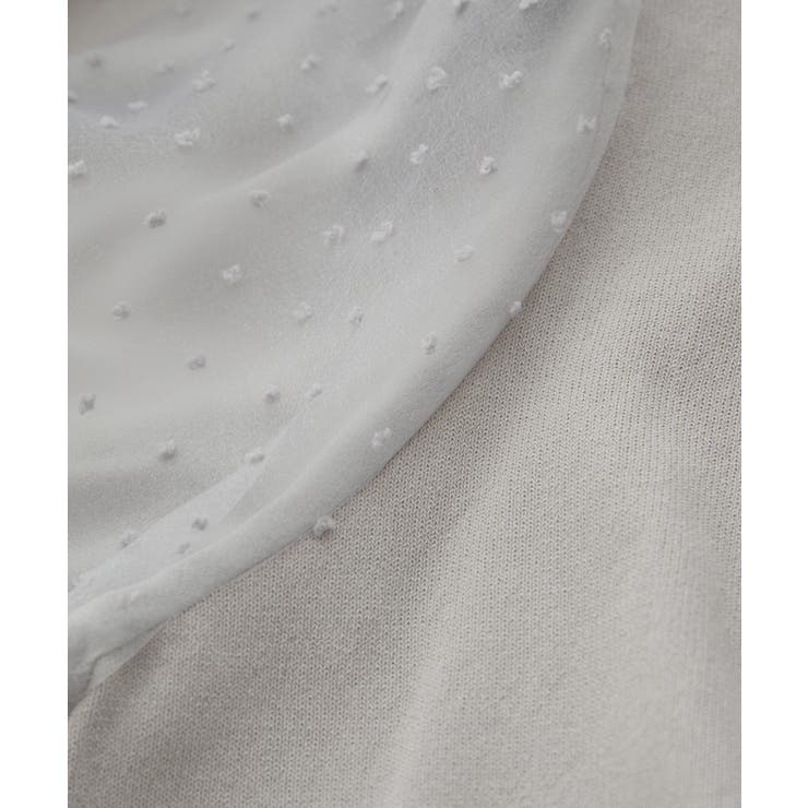 【夏トップス総選挙/お気に入り登録No.1】袖シアードッキングニット | VIS  | 詳細画像30 