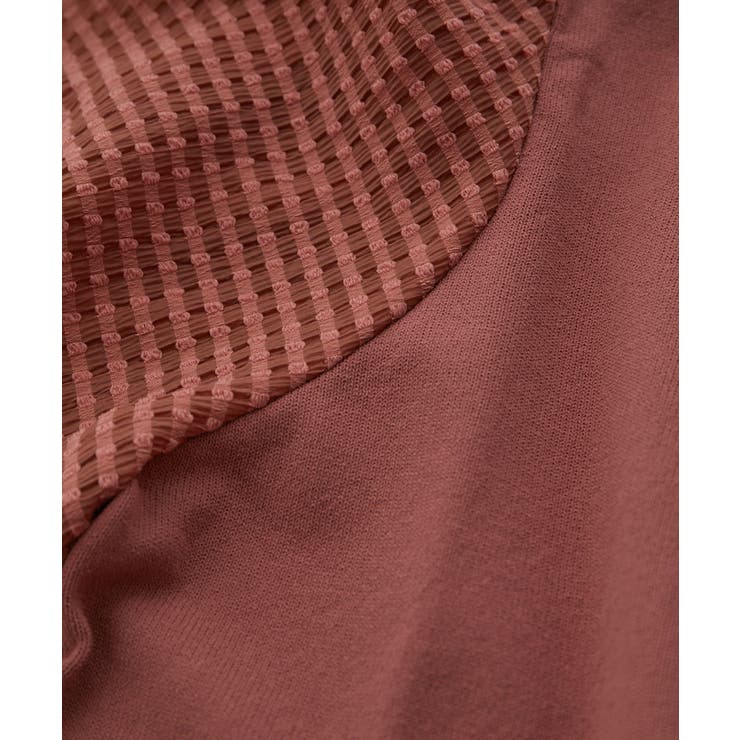 【夏トップス総選挙/お気に入り登録No.1】袖シアードッキングニット | VIS  | 詳細画像32 