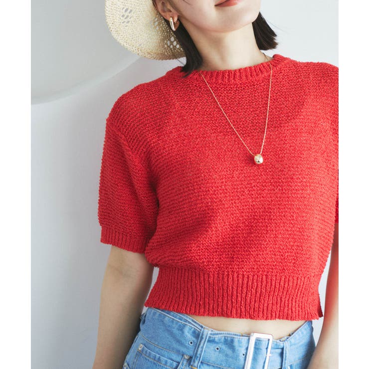 コンパクトシアーニットプルオーバー | VIS  | 詳細画像11 