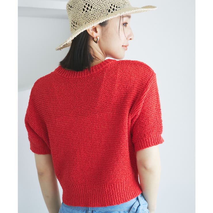 コンパクトシアーニットプルオーバー | VIS  | 詳細画像12 